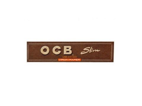 OCB Unbleached Slim King Size Paper 1s | The Cock 'n Bull